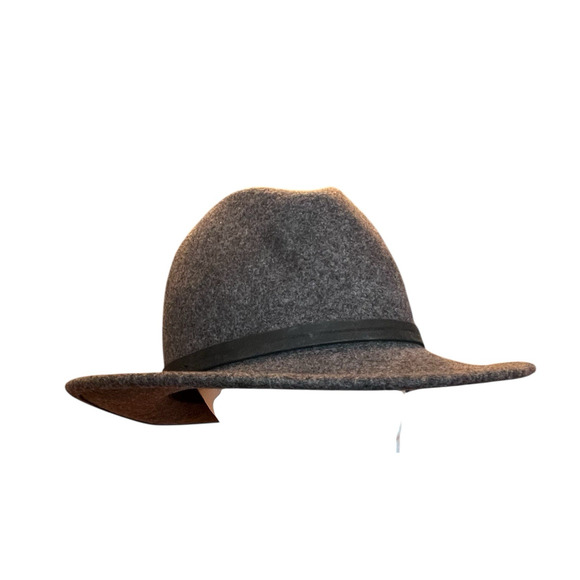 STETSON Gray Mello Felt Hat XL USA Made 100% Wool Crushable WPL 4384 - Picture 2 of 13